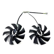 조텍 RTX 2060 GPU 팬 ZOTAC RTX2060 트윈 슈퍼 미니 GTX1660 AMP 비디오 카드 냉각 GA92A2H CF9015H12S 세트 당 2 개, [02] FanBCF9015H12S