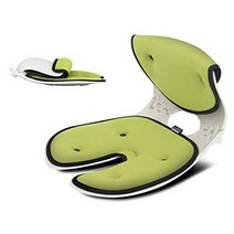 일본직발송 4. 오리밧쿠 【오리백】텔레워크 권장 골반 서포트 의자 자세 보정 정품(메이커 순정) 1년 보, One Size_그린, 그린