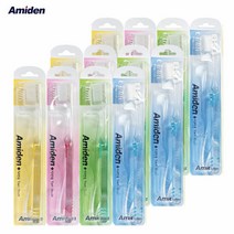 아미덴 프라임칫솔 12개 치과칫솔 미세모칫솔 치과의사 추천, 스타일:슬림모