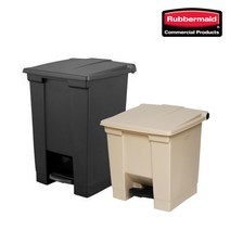러버메이드 페달 휴지통 (30L/45 4L/68 1L/87L), 30L/베이지