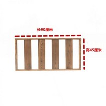 계곡평상 마루 조립 야외 탄화 부식 방지 나무 바닥 테라스 결혼식 공연 이동식 무대 발코니 정원 빌라 안뜰, 03/C81-90cm 수직 울타리 1개_1㎡
