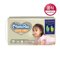 마미포코기저귀 피부온기케어 대40P(여)x1팩, 단품