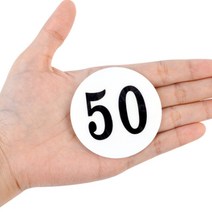 pc방 숫자 넘버링 번호표시 아크릴 팻말 50 100번, 제품선택, 86