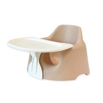 [젤리맘] 점보의자 기본세트 (아기의자+트레이), [점보의자]앰버베이지+트레이