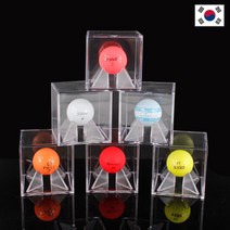 프로젝트Z 탁구공 골프공 미니볼 케이스 1개 단품 국산 강화 아크릴, 프로젝트Z미니볼케이스단품
