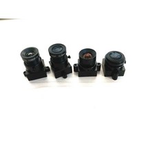 【공장 직판】단일 렌즈3.6mm 6mm 8mm 12mm 물고기 눈 긴 초점 비 왜곡 렌즈 광각 렌즈, 1.05mm렌즈