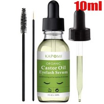 눈화장 색조화장 화장품선물 10/20/30ML 캐스터 오일 속눈썹 성장 천연 에센셜 눈썹 피부 노화 방지 유기, [01] 10ml