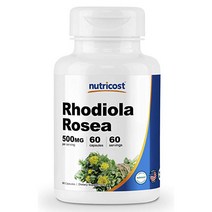 뉴트리코스트 로디올라 로제아 500mg 캡슐 60캡슐 1서빙 500mg 60회분 Rhodiola Rosea Vegan Capsules [500 MG] [60 CAPS]
