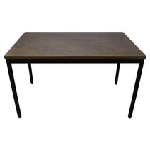 THEJOA 4인용식탁 업소용 테이블 식탁, LPM-1200x700-30각-브라운