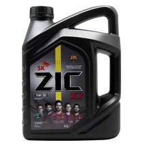 SK-ZIC 가솔린 엔진오일 ZIC X7 5W 30_(1EA), 개, 없음