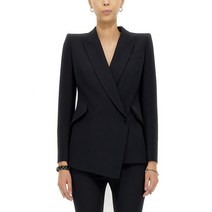 22FW ALEXANDER McQUEEN 자켓 위드 ASYMMETRICAL HEM 708833_QEAAA1000