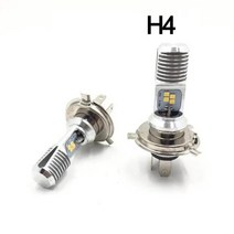 자동차 조명 오토바이 LED 헤드라이트 전구 부품 화이트 색상 전용 H4, WHITE, 01 WHITE