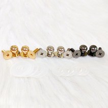 퀼트여왕 솔트레지(머리7mm다리8~10mm) 6쌍+고무와셔(10개)