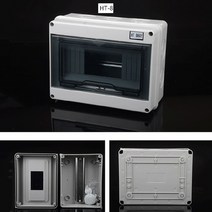 두꺼비집 배전단자 분전상자25812151824ways 전기 분배 상자 야외 회로 차단기 mcb 전원 플라스틱 접합 상자 방수 프로젝트 케이스, ht-8