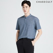 체이스컬트 남성 쿨소재 차이나 카라 티셔츠-KBRK5715D04