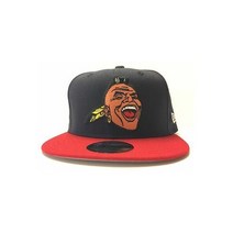 애틀랜타 브레이브스 New Era 9FIFTY 스냅백 모자 S크림ing Chief Noc-A-Homa Banned Cap 192860561750