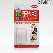 미라클픽스 초강력 접착보수제 다목적용 메꾸미/타일메꾸미/우드필러/보수제/메꿈제/흡집제거/퍼티/못구멍막기/보수용품/크랙보수, 단일 수량