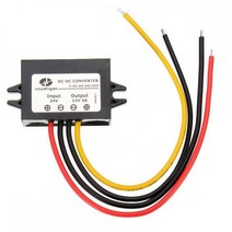 차량용 캐패시터 캐퍼시터 전압안정기 자동차 파워 벅 컨버터 24V 12V 5A 60 W 고효율 워터 스텝 다운 전압 레귤레이터 볼트 모듈, 01 1Pcs