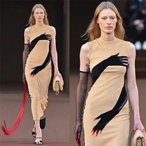 드라마 대행사 강한나 손나은 민소매 핑거 원피스 드레스 봄 여름 여성 스티치 스커트
