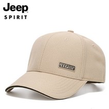 JEEP 지프 야구모자 2022 년 겨울 가을 아웃도어 스포츠 레쉬가드 슬림핏 맟춤제작, 지프 -JDK -CA0138 카키브라