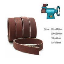 40-1000 Grits Sandpaper 벨트 샌더 연마 도구 용 밴드 Wood Soft Metal Polishing, [04] 400, [01] 915x50mm