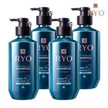 려 자양윤모 9ex 탈모전문케어 샴푸 비듬두피용 400ml 4입구성, 단품없음