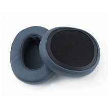 yhcouldin 벨벳 이어 패드 스컬캔디 크러셔 3.0 crusher3 hesh 3.0 hesh3 무선 교체 헤드폰 이어 패드 커버, [02] Protein leather Blue