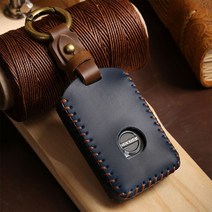 볼보 S90 가죽 키케이스 키홀더 스마트키케이스, 네이비