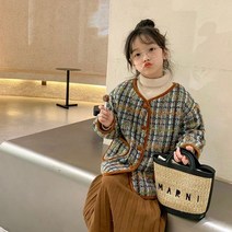 [BABYMAX] [베이비맥스][베이비맥스] 트위드 체크 퍼안감 자켓 R7489 (P002