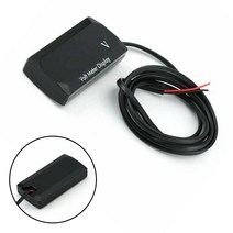 DC 12V LED 디지털 모니터 볼트 미터 디스플레이 배터리 게이지 전압 캐러밴/자동차 액세서리 테스