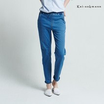 [카이아크만]여) 밴딩 저온스 데님 팬츠(HIPEDDT512P)