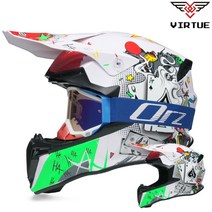 라이더 헬멧 전동킥보드 바이크 헬멧 오토바이 젤멧 크로스 모든 저렴한 더트 오프로드 모토크로스 고글 승인, 37.7  M