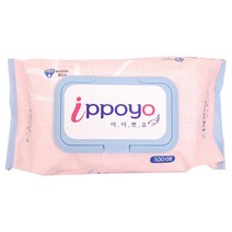 아이뽀요 물티슈 캡형 100매, 1개