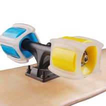 스케이트보드 강습 yuewind 보조 돌고래 점프 올리 리테이너 ollie artifact anti roll wheel lock, 하얀