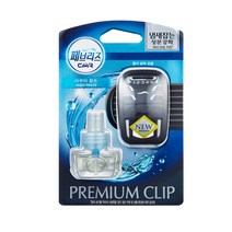 페브리즈 아쿠아왈츠 차량용 방향제 클립형, 2개, 아쿠아 왈츠, 1개입