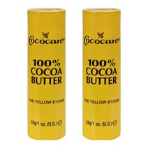 코코케어 코코아 버터 옐로우 스틱, 28g, 2개