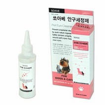 고양이집 애완동물용품 쏘아베 안구 눈세정제 120ml, 색상:[색상]본상품