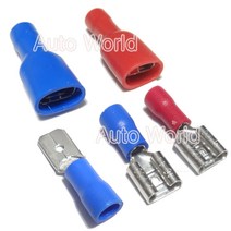 평형단자 넙적단자 터미널 연결 6.3mm 4.8mm 2.8mm pg단자, (C) 4.8mm 평형단자 커버형 빨강, 1개