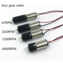미니 작은 6mm 유성 기어 박스 감속기 모터 DC1.5V-3.7V 3V 47 242 1200 6400rpm 저속 고속 토크 전기, 07 6400_01 3 볼트