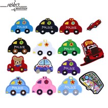 열접착식 와펜 베이비자동차 15종 모음 자수 패치