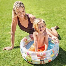 [굿즈트리] 인텍스 동물친구 원형 풀장(61x22cm) (유아용), 상세 설명 참조