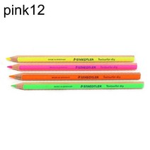 잉크젯 형광색연필 128-64-23 분홍 12자루