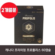 유통기한임박 캐나다 프리미엄 프로폴리스, 1개, 60정