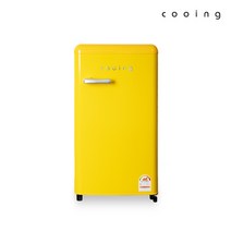 [쿠잉] 레트로 냉장고 REF-S92Y 92L 옐로우 소형 미니