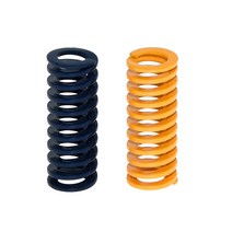 초정밀 4pcs 3D 프린터 부품 스프링 10*25MM 레벨링 액세서리 Ender 3 Anet A8 핫 베드 용 Reprap 수입, 02 8X20mm_02 YELLOW