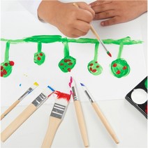 이케아온라인몰 유아용 붓세트 6종 미술용품, MALA 붓 6종 X 1개