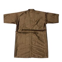 DOITOOL 살롱 작업복 헤어 커팅 염색 앞치마 스타일리스트 재킷 미용사 유니폼 미용 케이프 뷰티 SPA 이발소 게스트 로브 고객을 위한 641151, Green