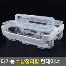 아크릴정리함 다기능 수납정리함 컨테이너 화장품정리대, 상세페이지 참조