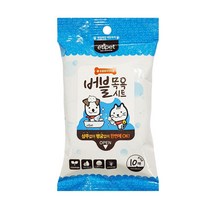 에티펫 물없이 강아지 버블 목욕 시트 10매 반려견 시바견 관리, 1개