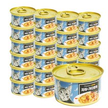 런치 골드 프리미엄 참치와 치어 캔 80g x 24개, 단품, 단품